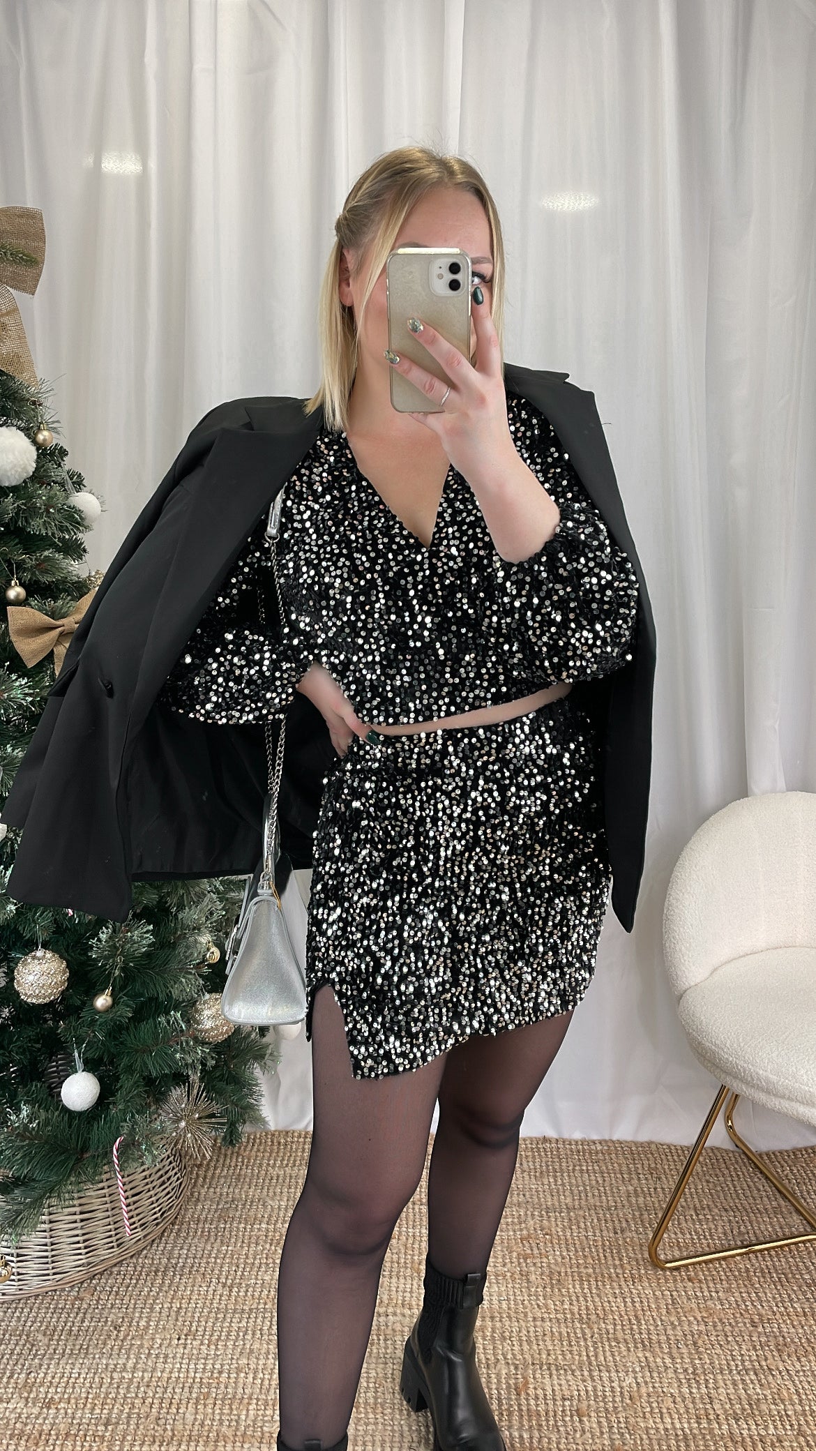 Jupe à sequins UMBER