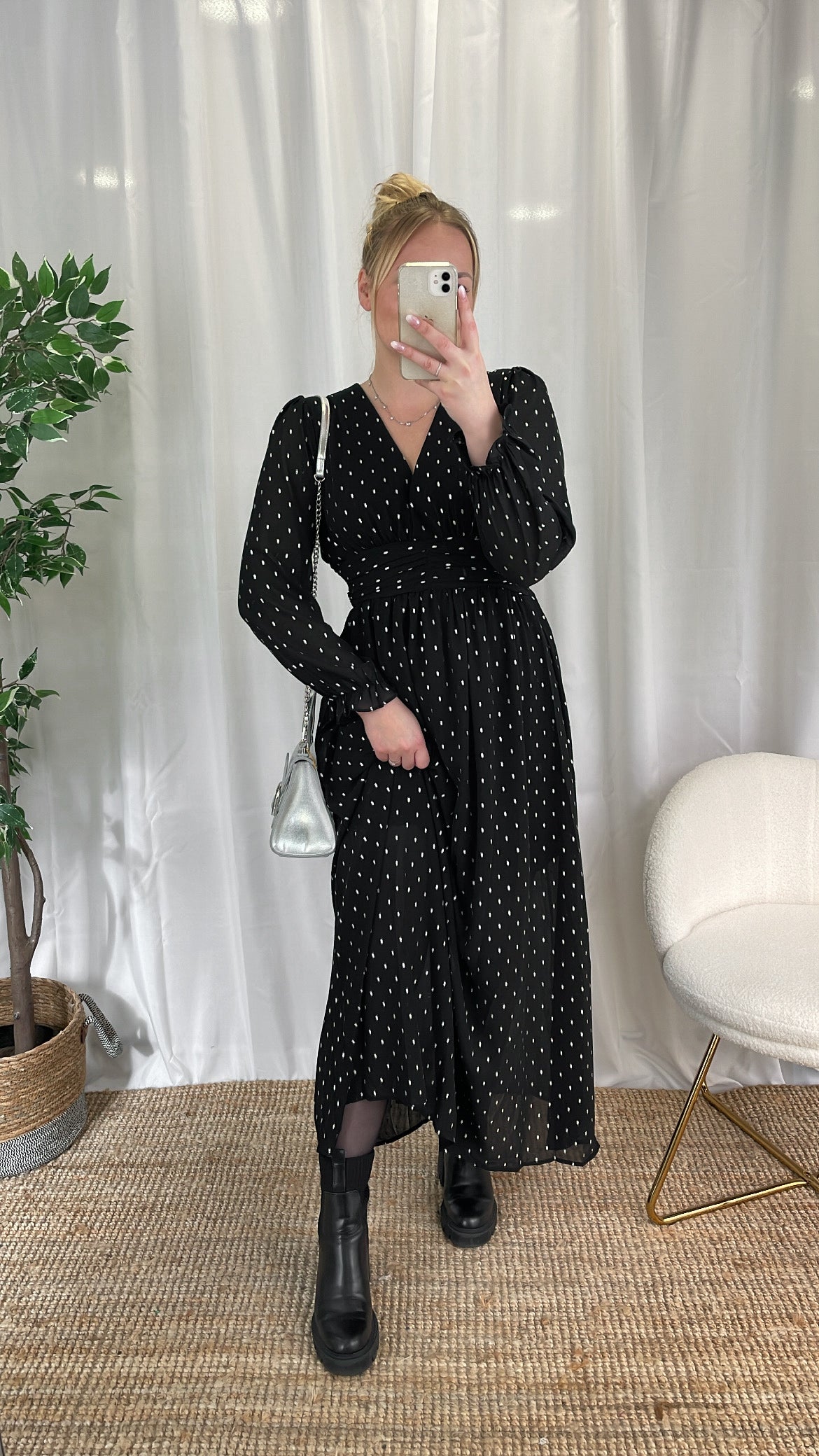Robe longue ARGENTIA