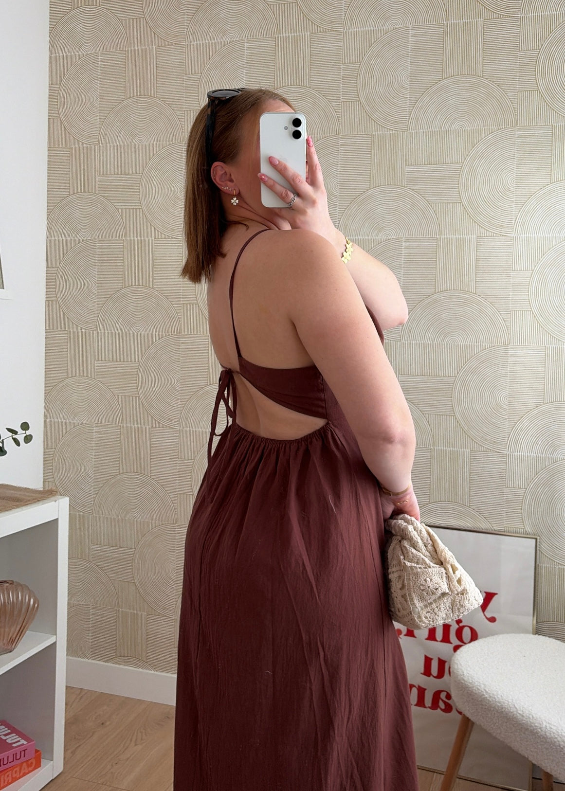 Robe longue choco - JEWELL
