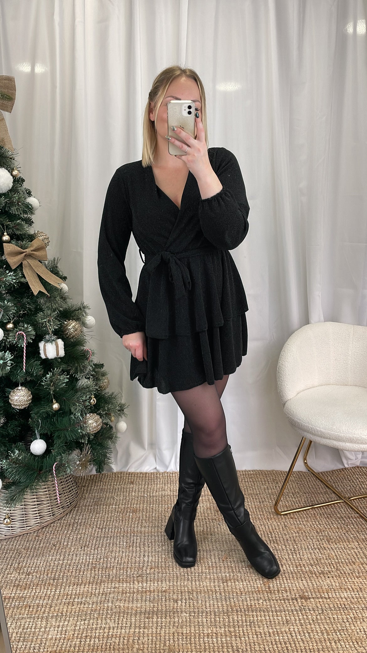 Robe noire ABIGAIL