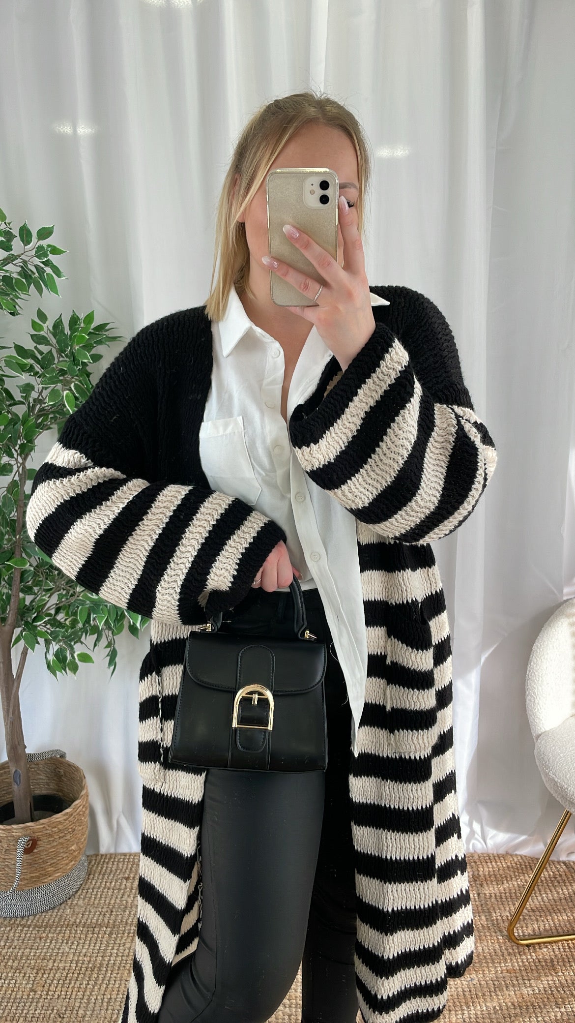Gilet à rayures NAEL