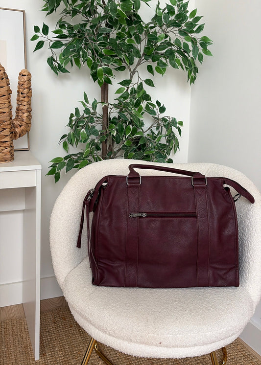 Sac burgundy - SOLÈNE
