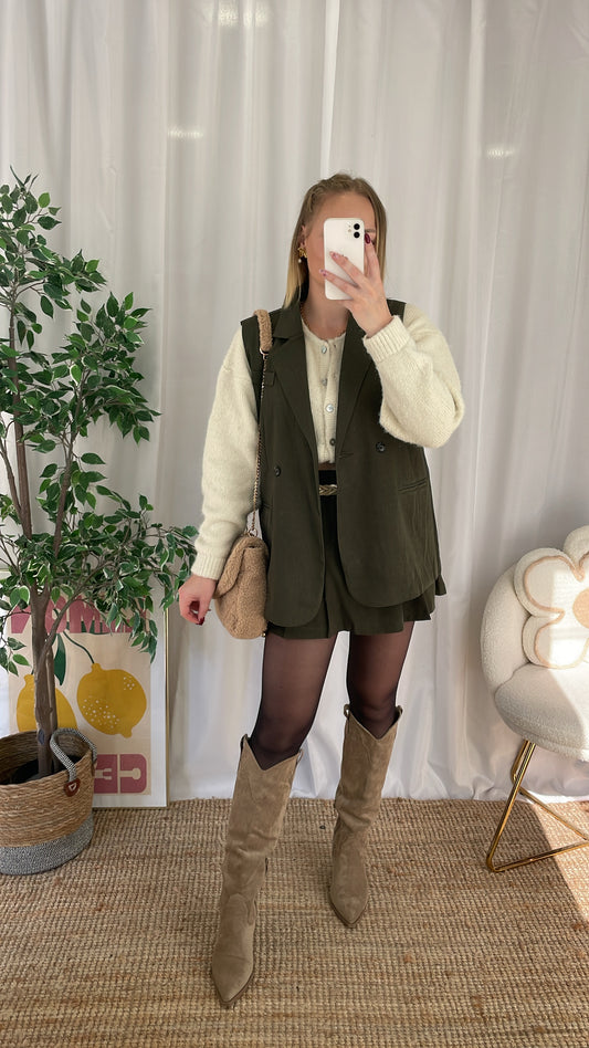 Blazer kaki OLD SCHOOL