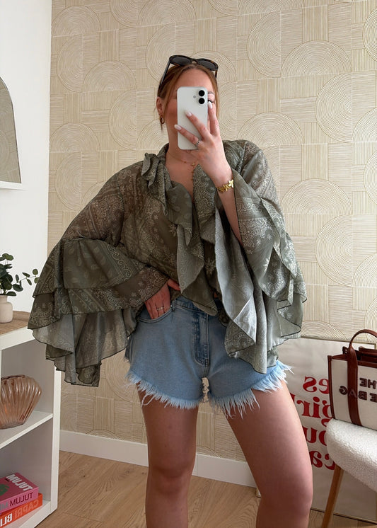 Blouse kaki - BANDANA