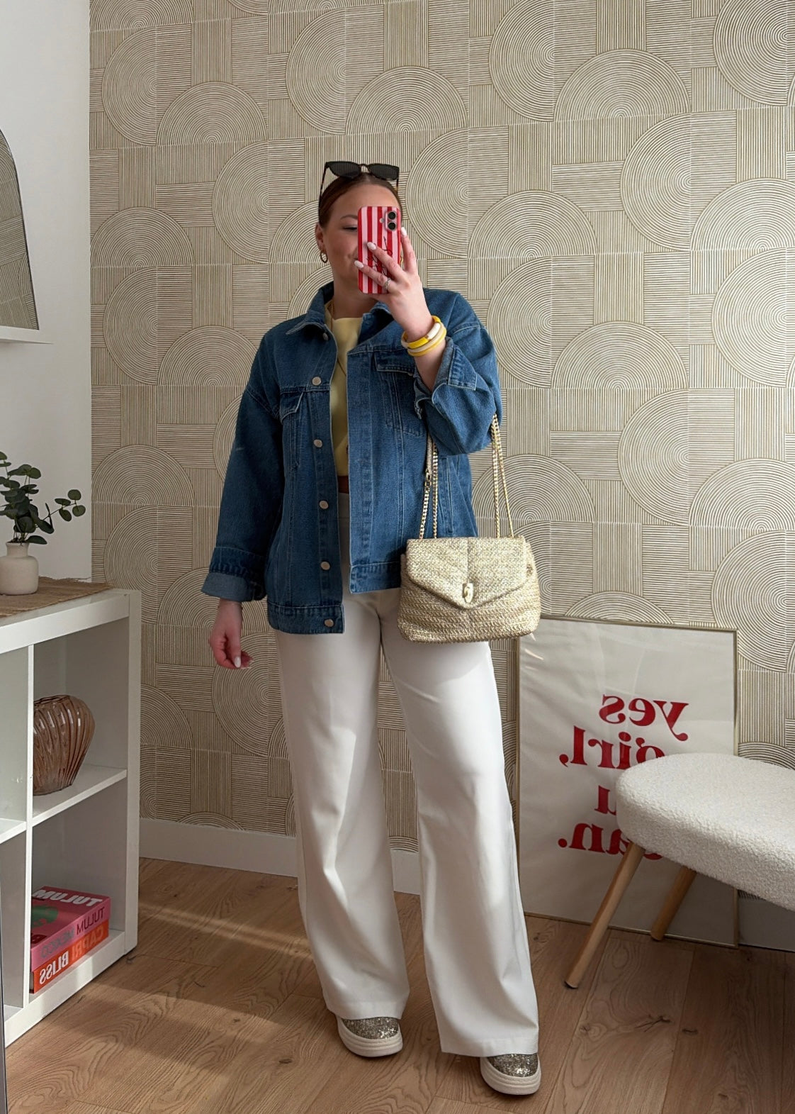 Veste denim - LOVE