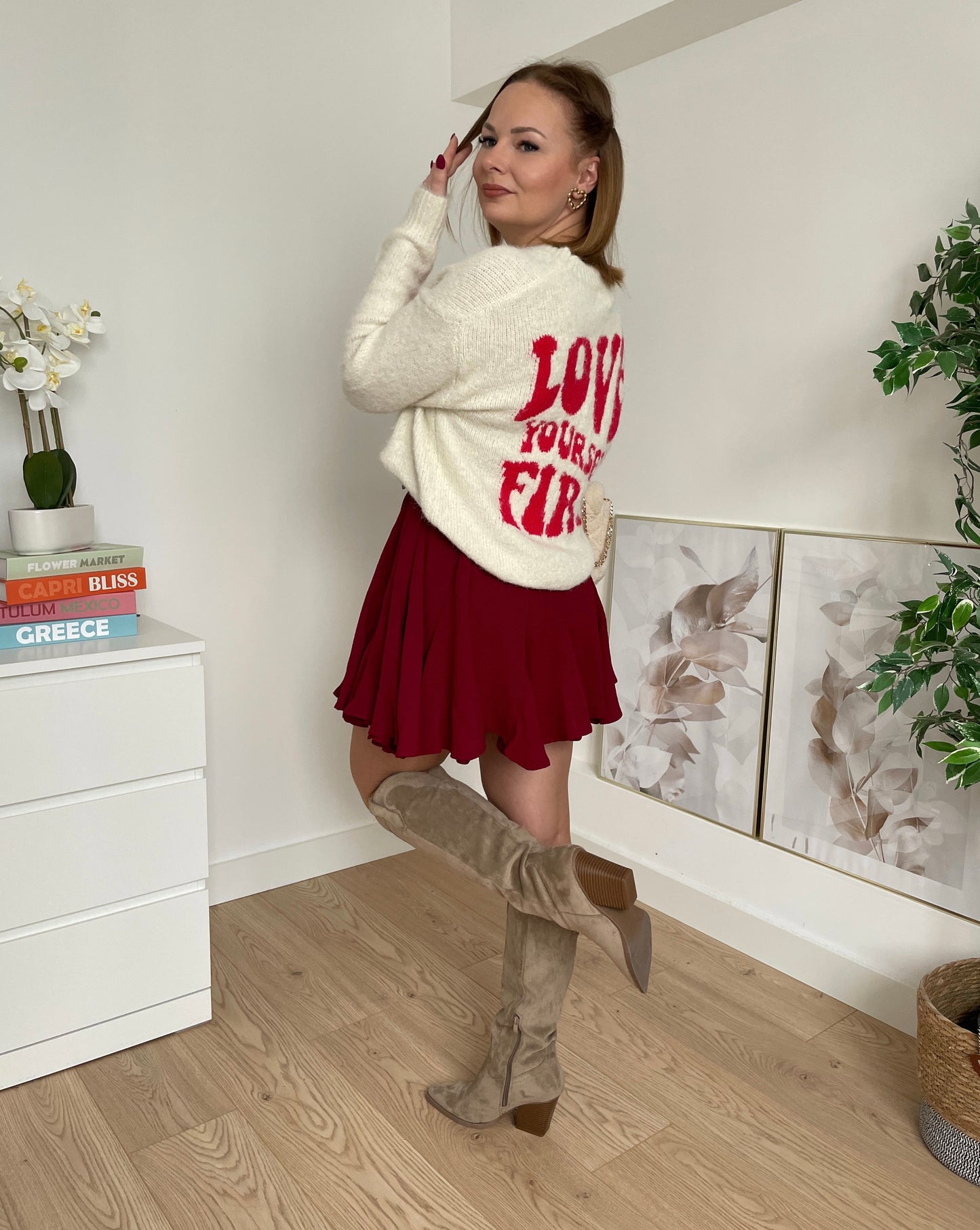 Pull beige LOUVE