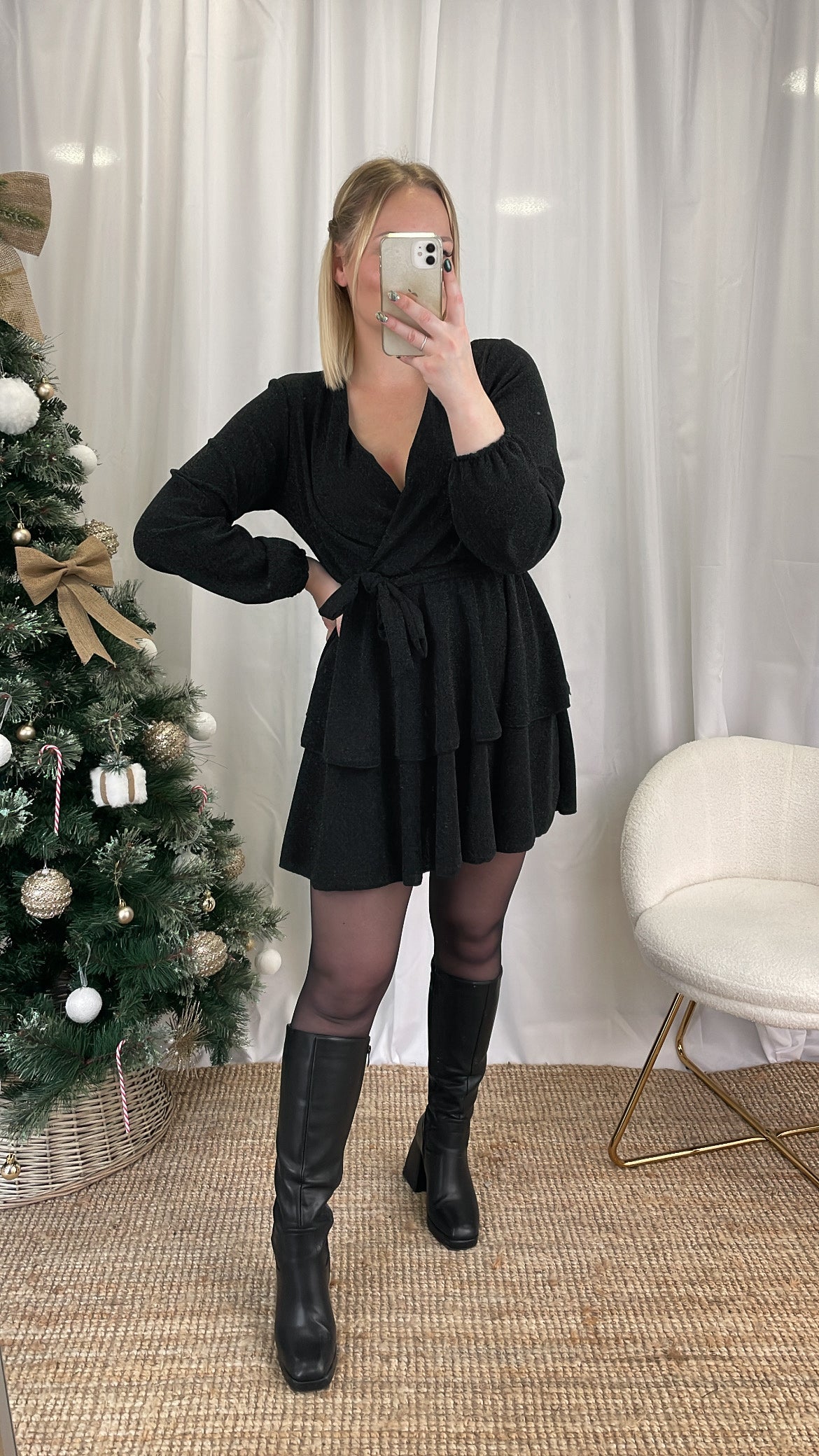 Robe noire ABIGAIL