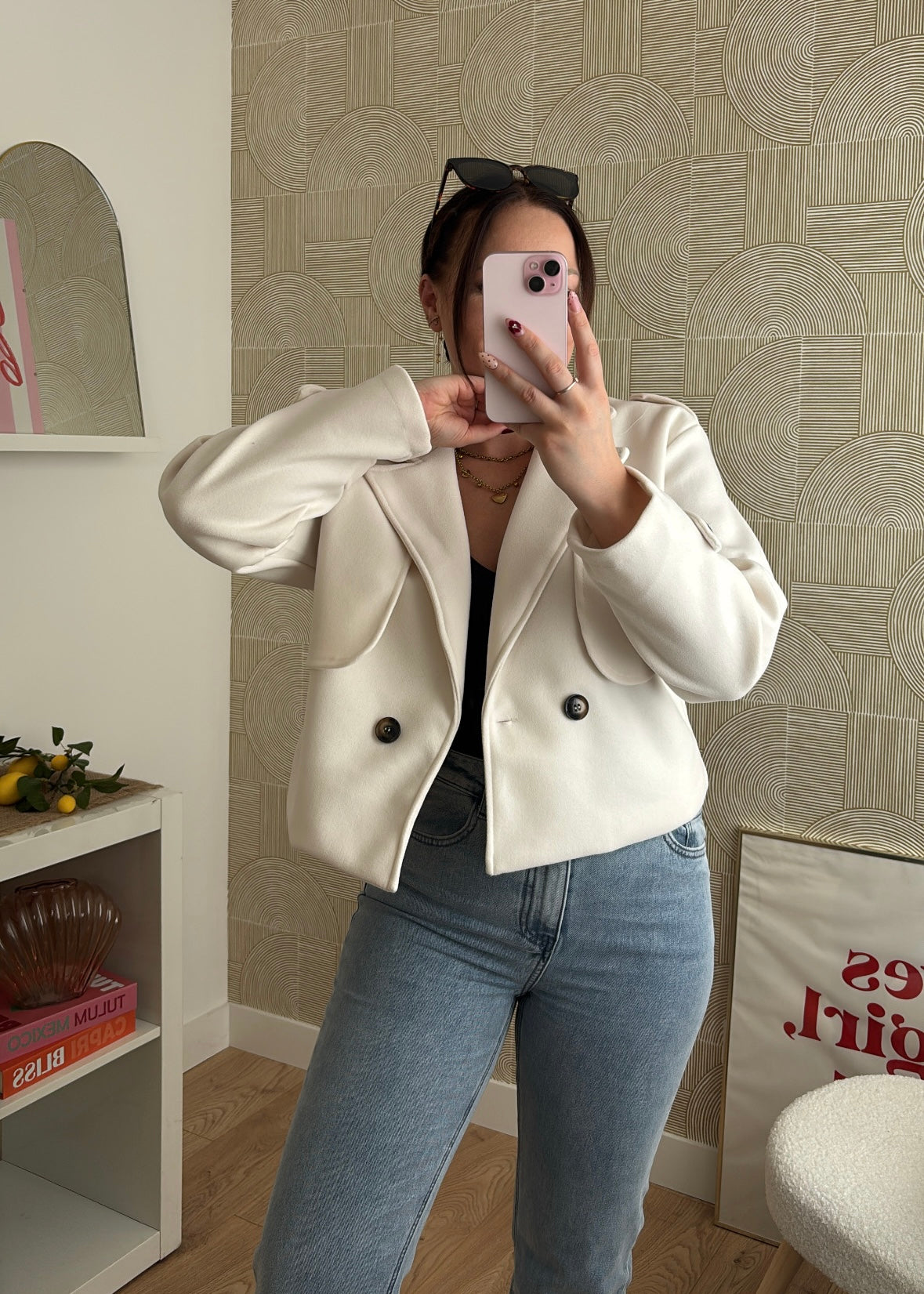 Veste courte écru - MODA