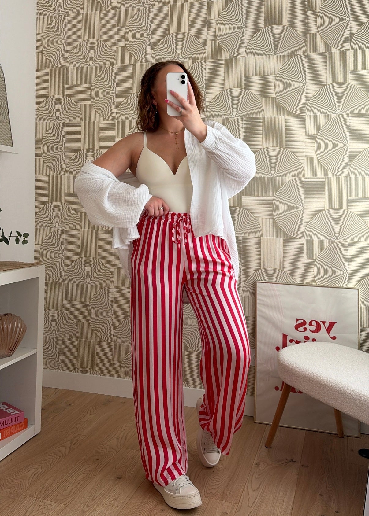 Pantalon à rayures R&R - HOLLY