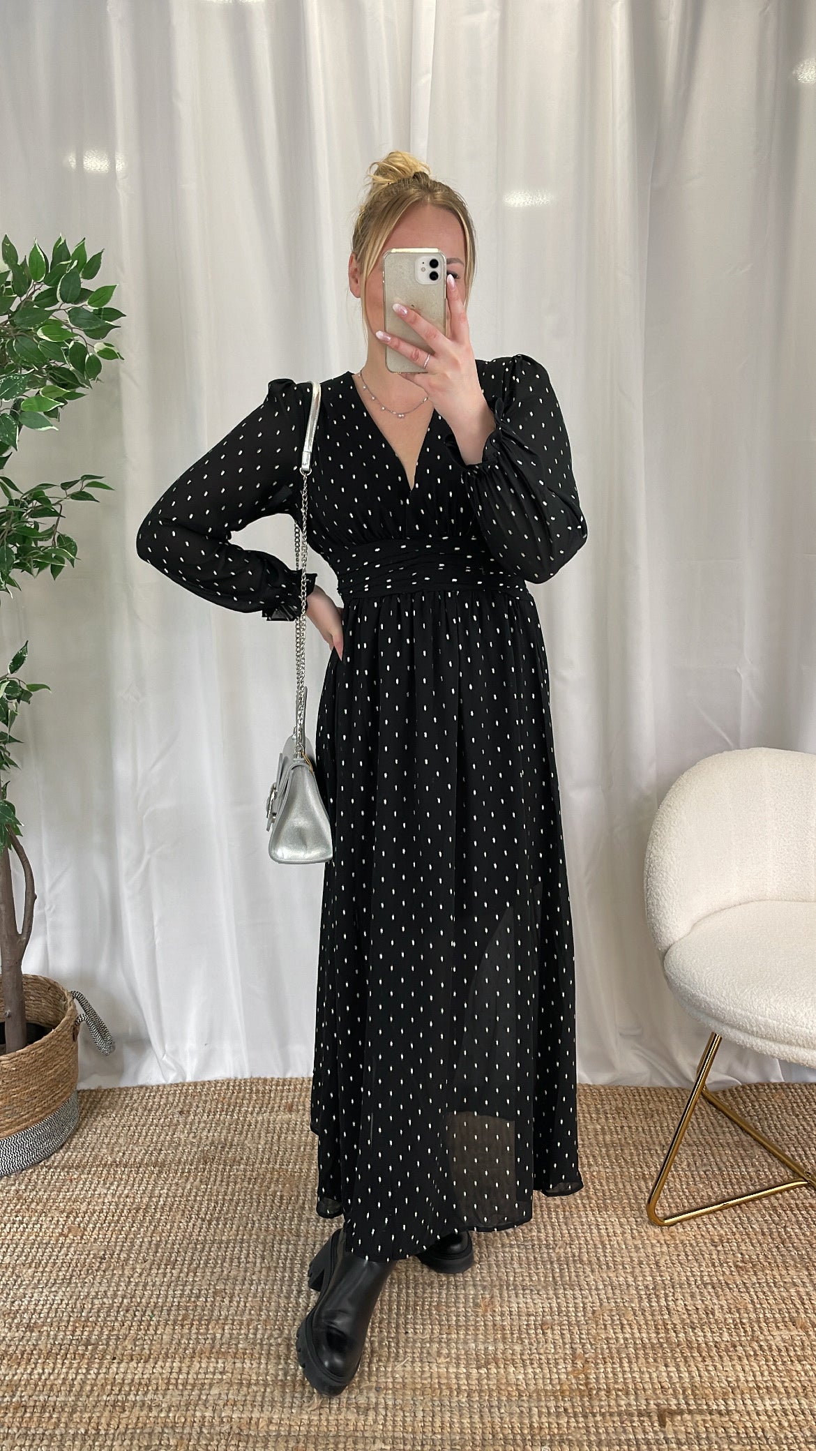 Robe longue ARGENTIA