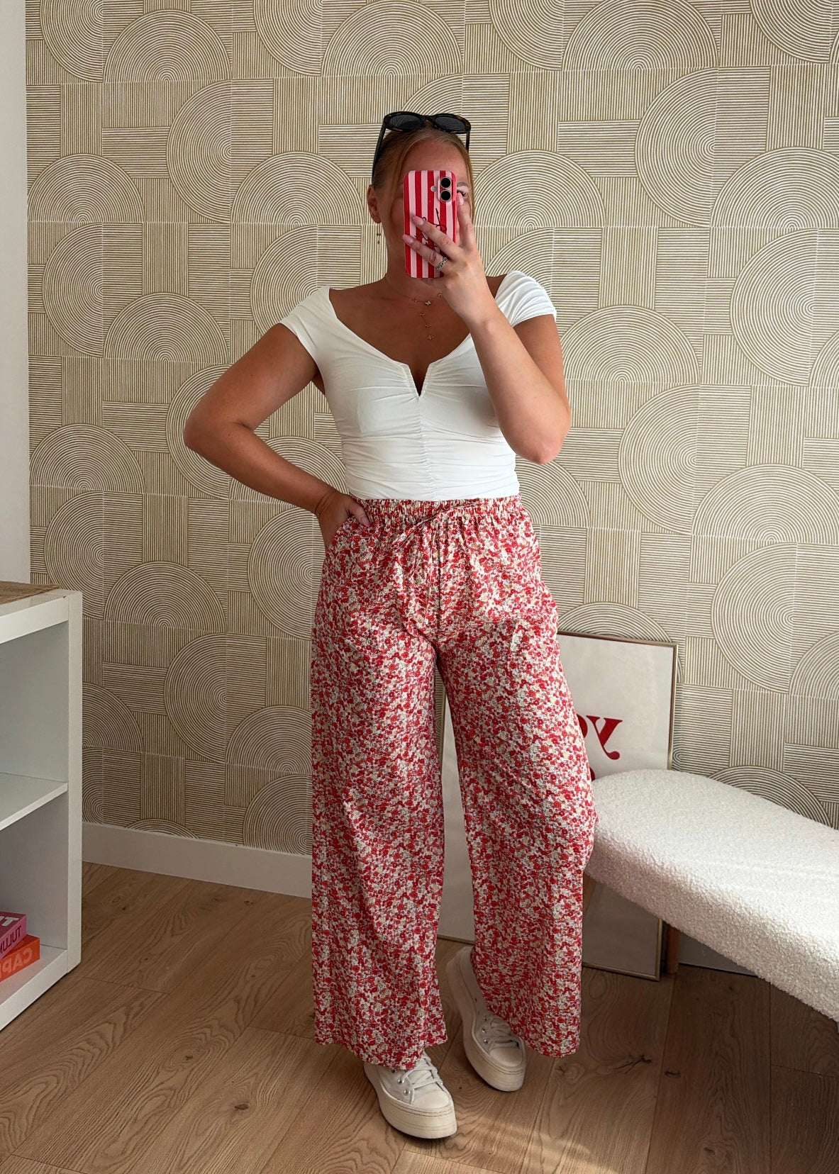 Pantalon rouge - LOVERS