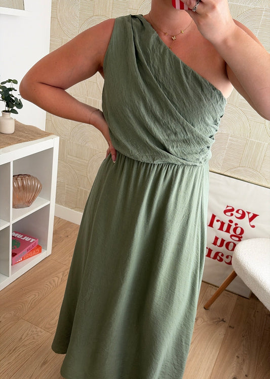 Robe longue kaki - IRIS