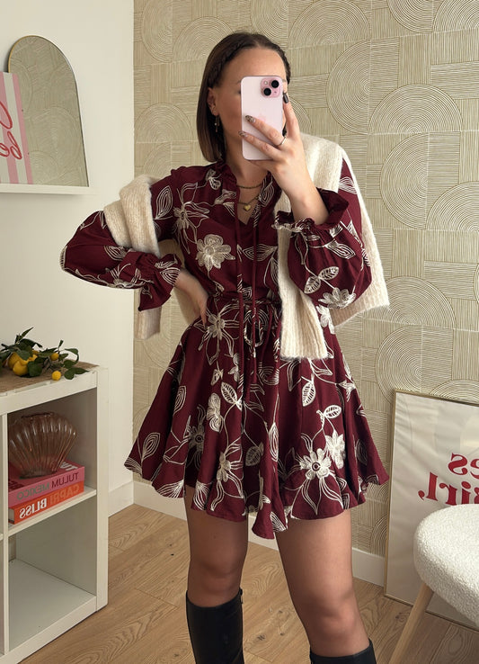 Robe patineuse - BURGUNDY STYLE