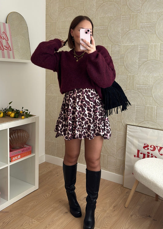 Pull à surpiqûres - PRUNE