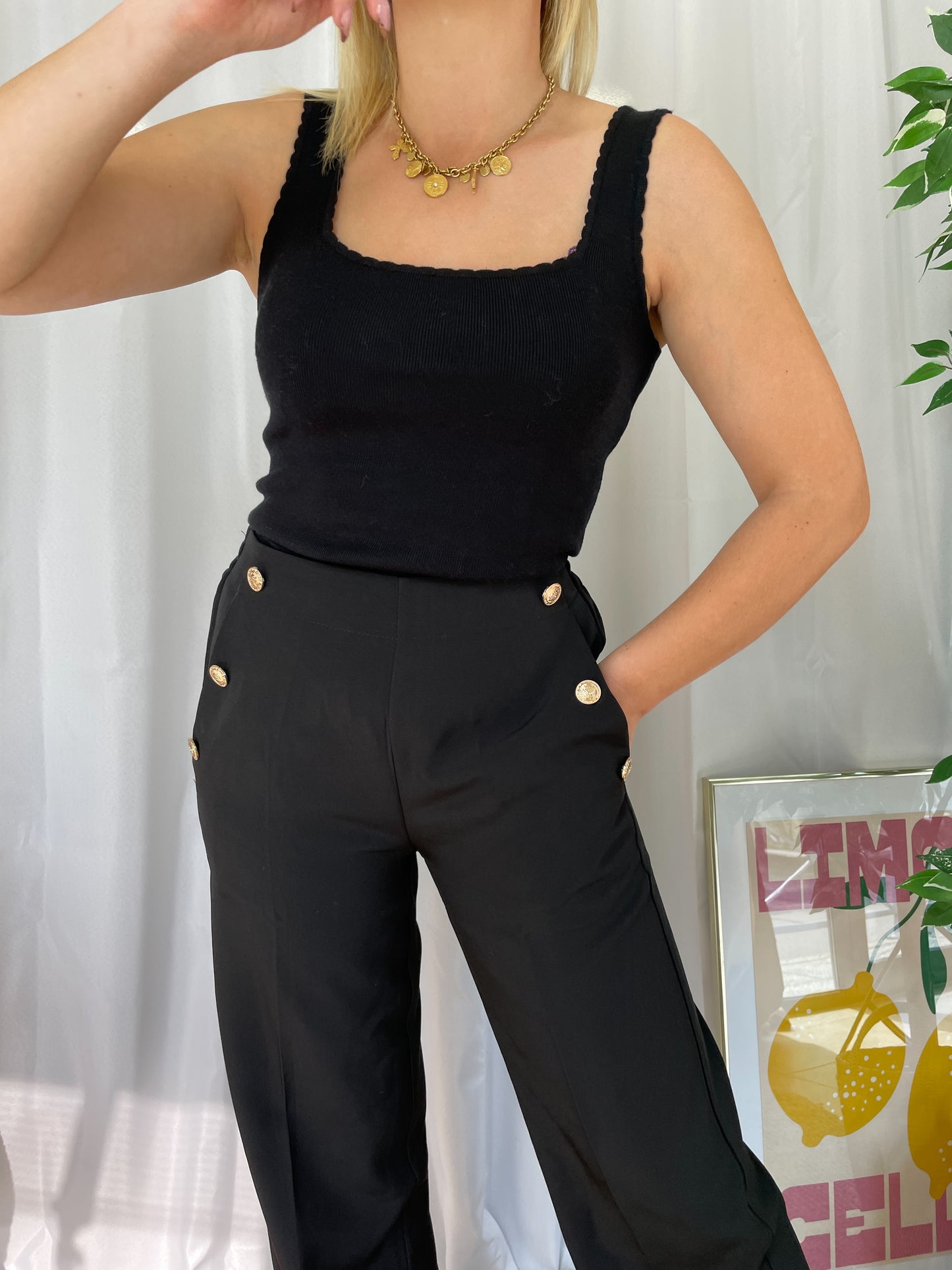 Pantalon droit NACCA (taché)