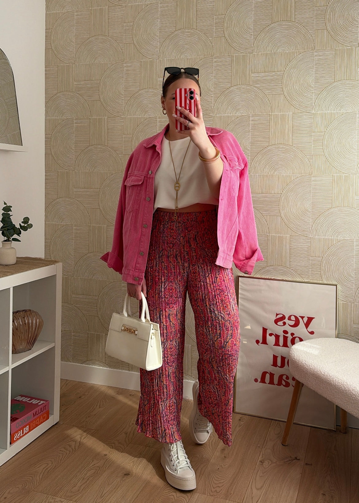 Pantalon plissé - CACHEMIRE