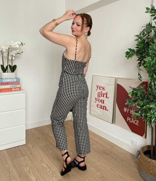 Combinaison vichy THALIA