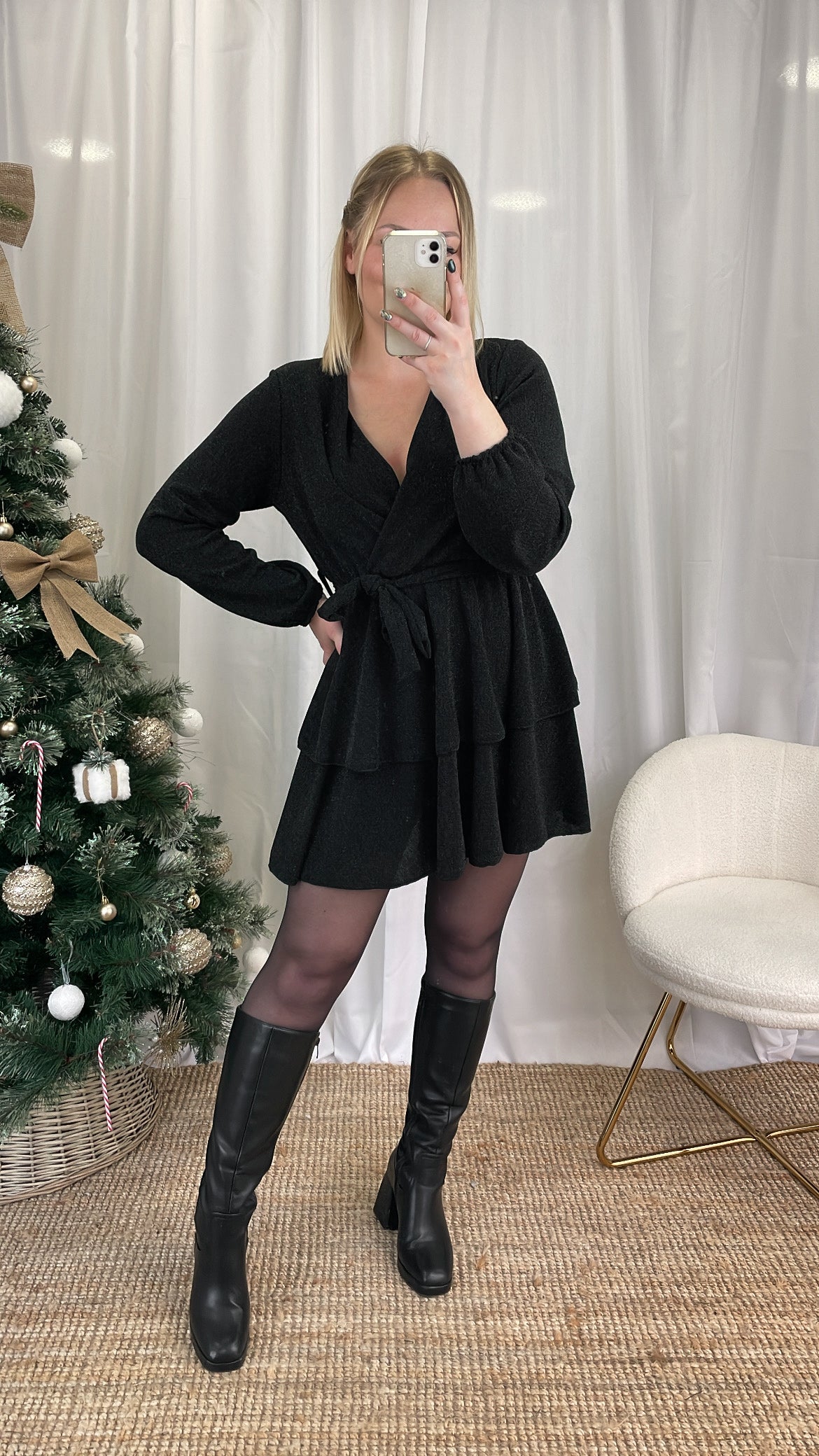 Robe noire ABIGAIL