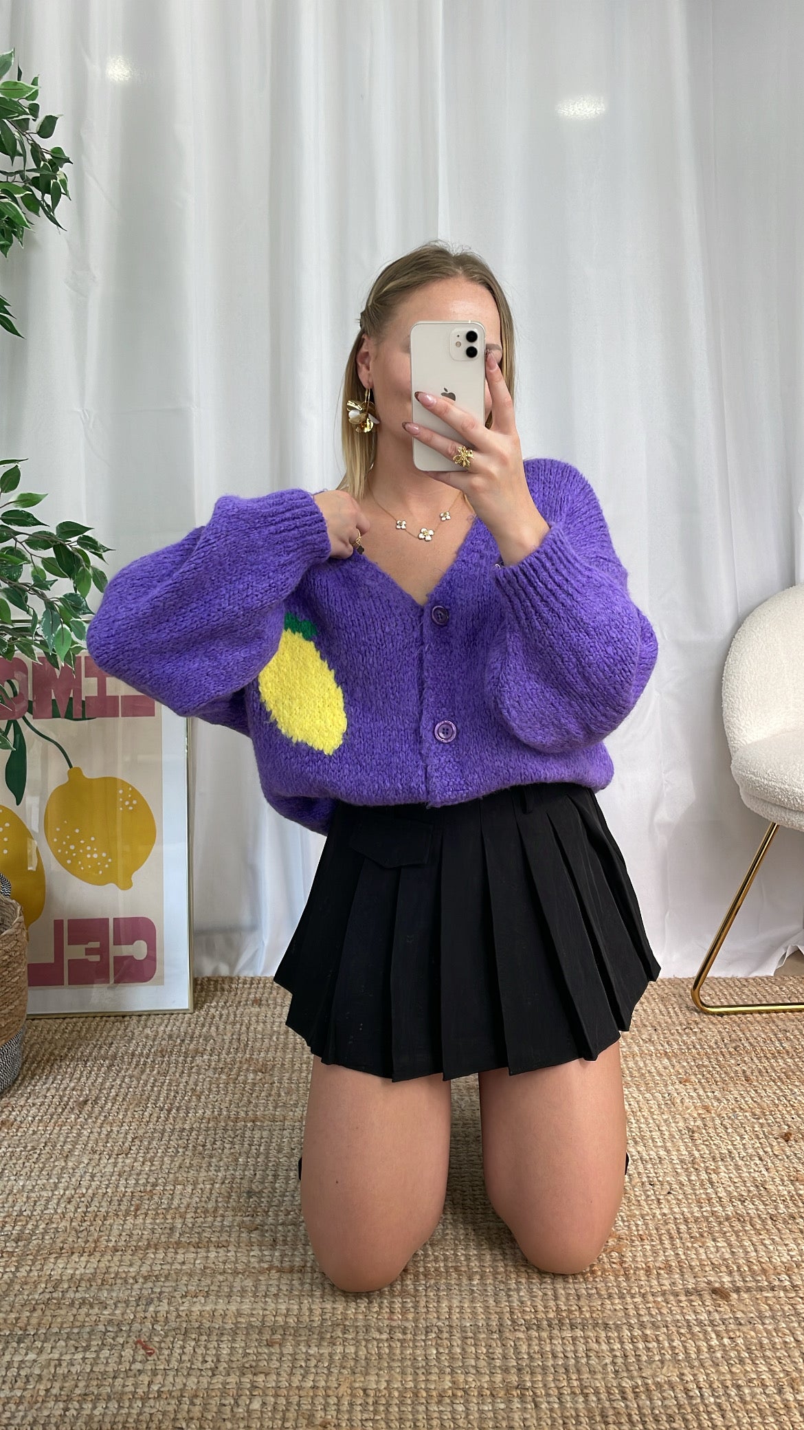 Gilet violet LEMONCELLO