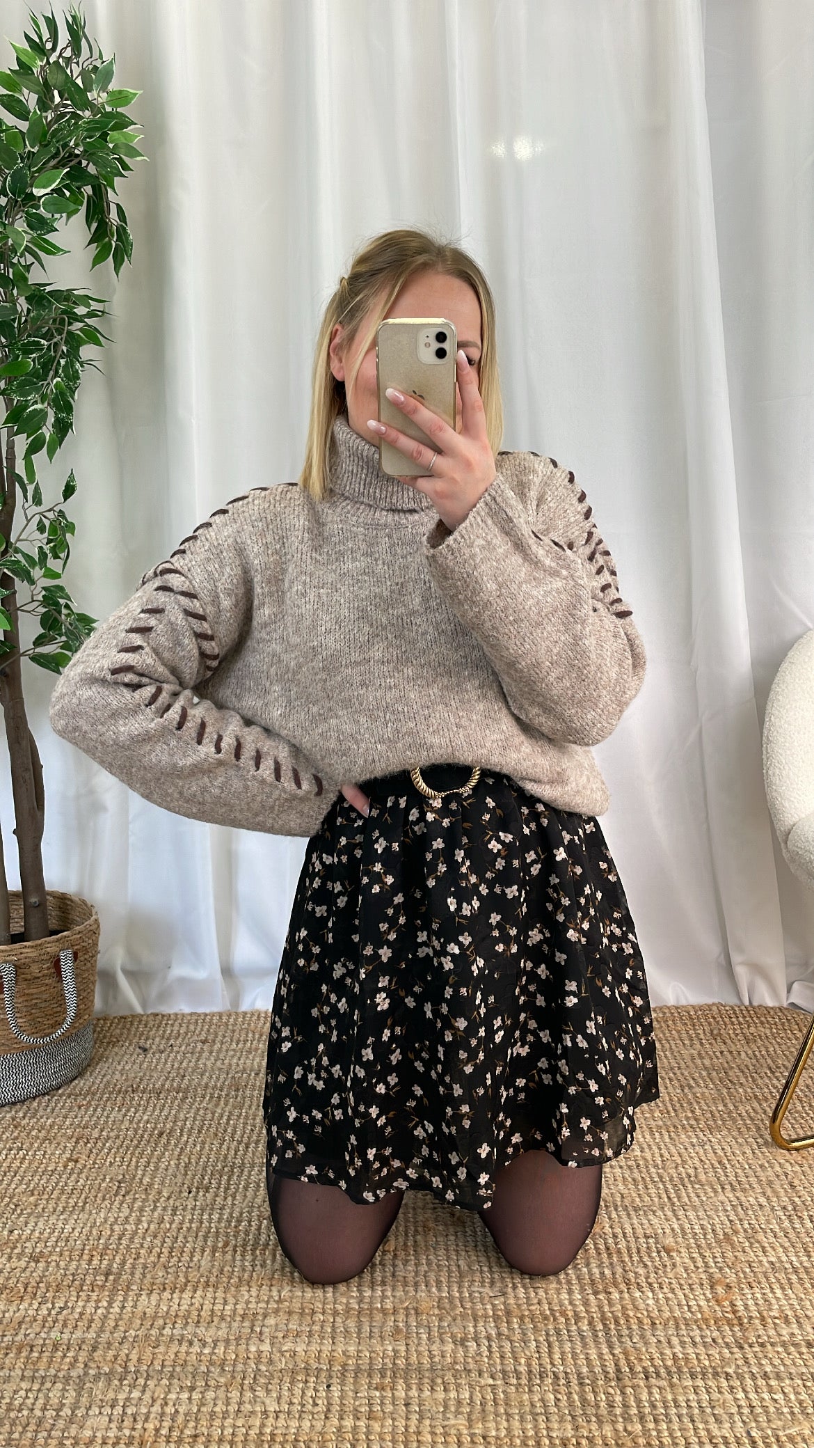 Robe à petites fleurs NYMPHEA