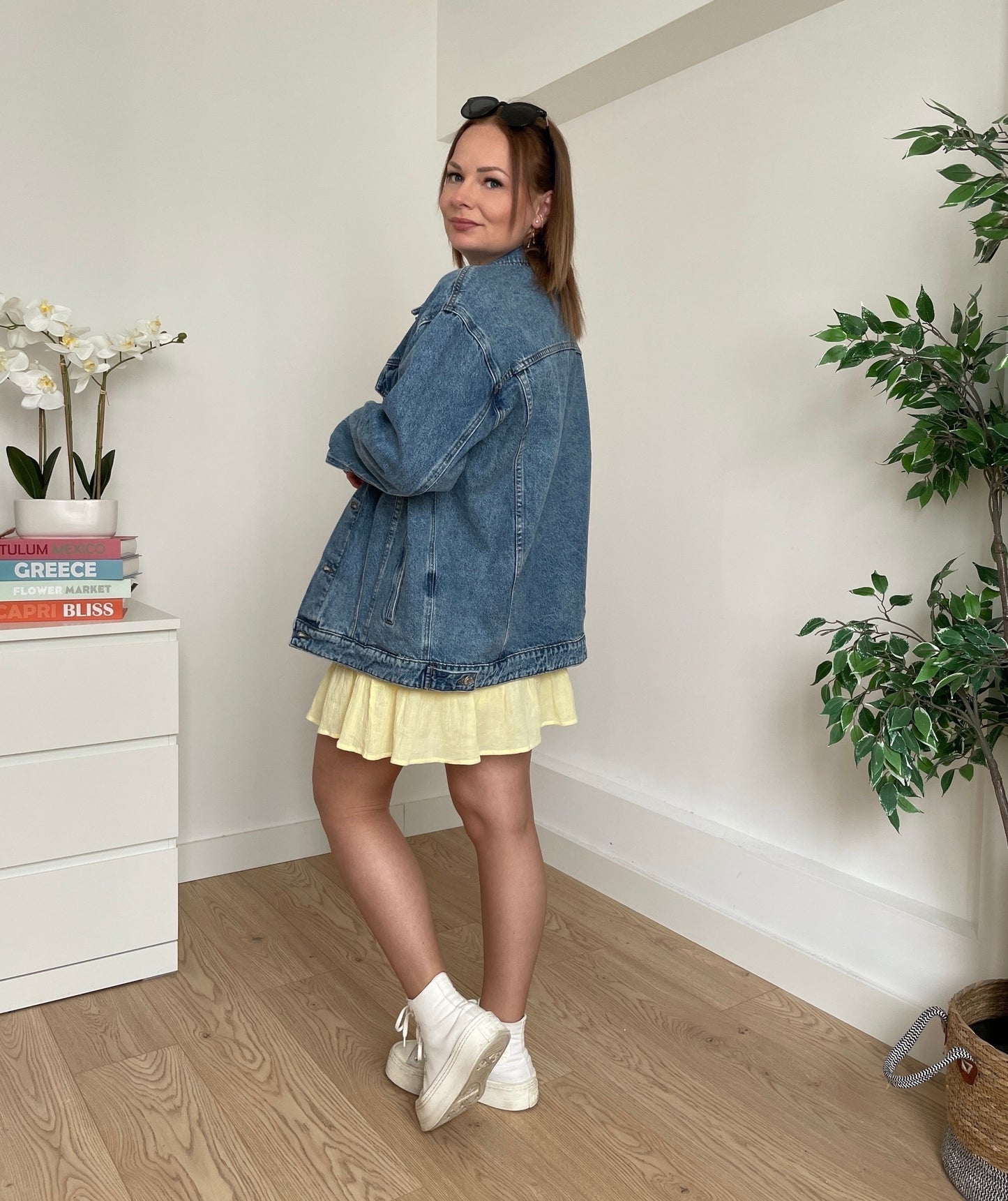 Veste en jean oversize EMY