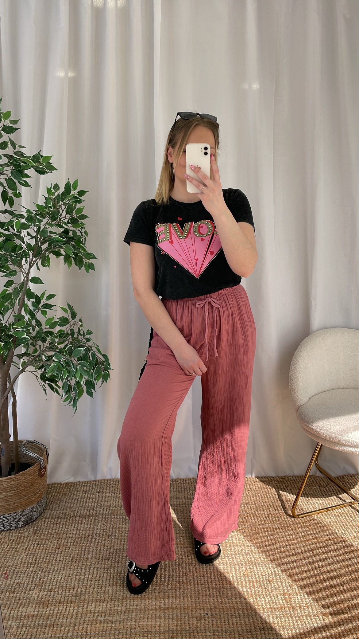 Tee-shirt gris ORIA