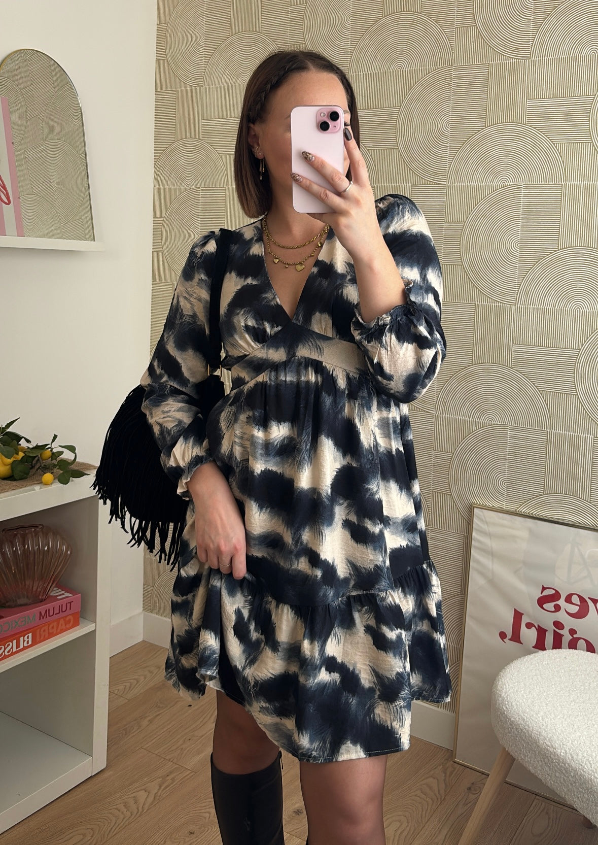 Robe tie & dye - BLUEWY