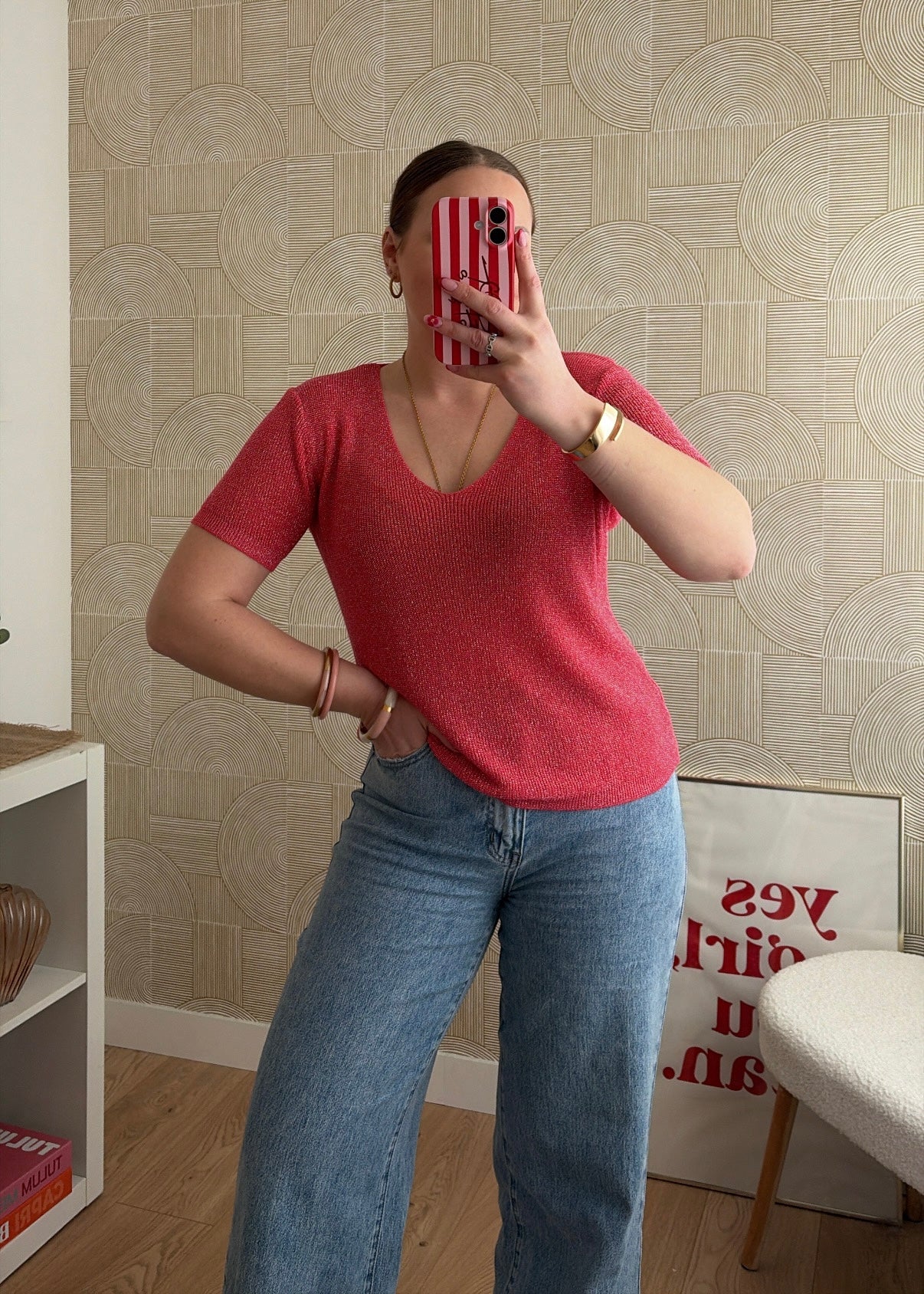 Top pastèque - LUREX