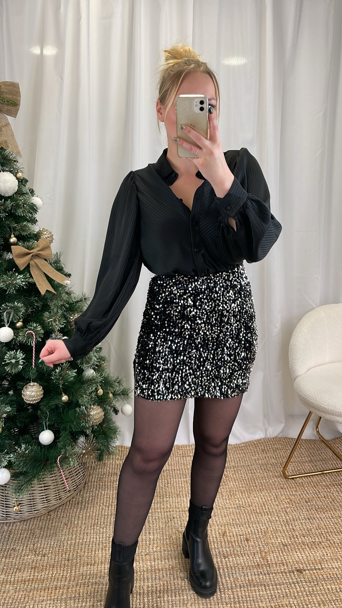 Jupe à sequins UMBER