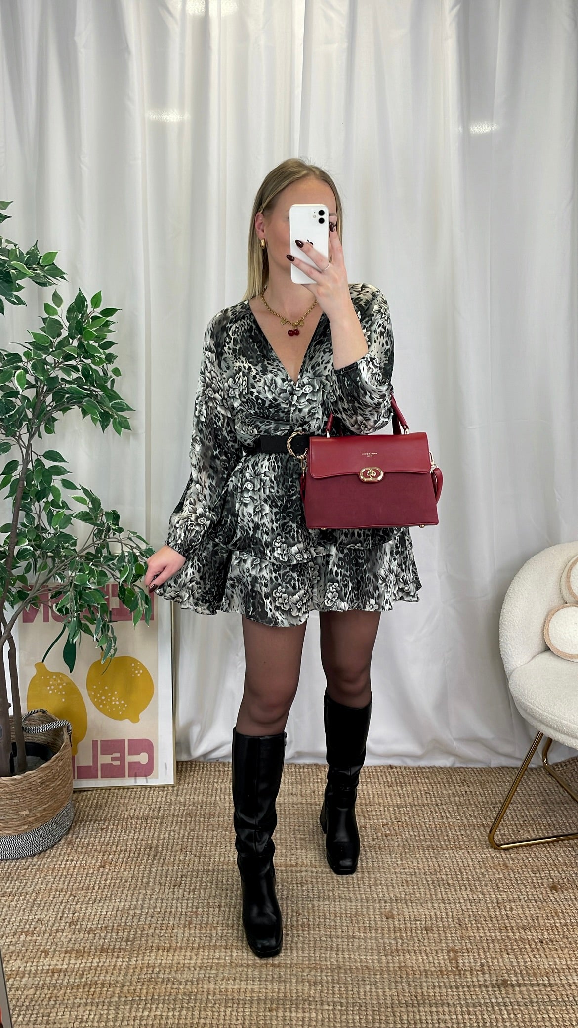 Robe à fleurs MARIE