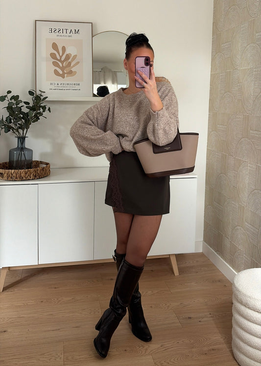 Pull beige - LÉONIE