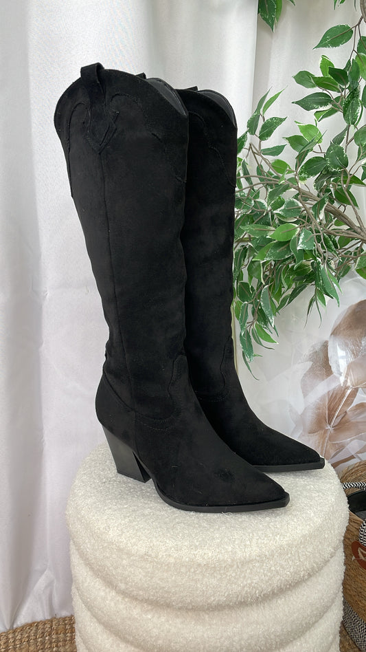 Santiags black WESTERN