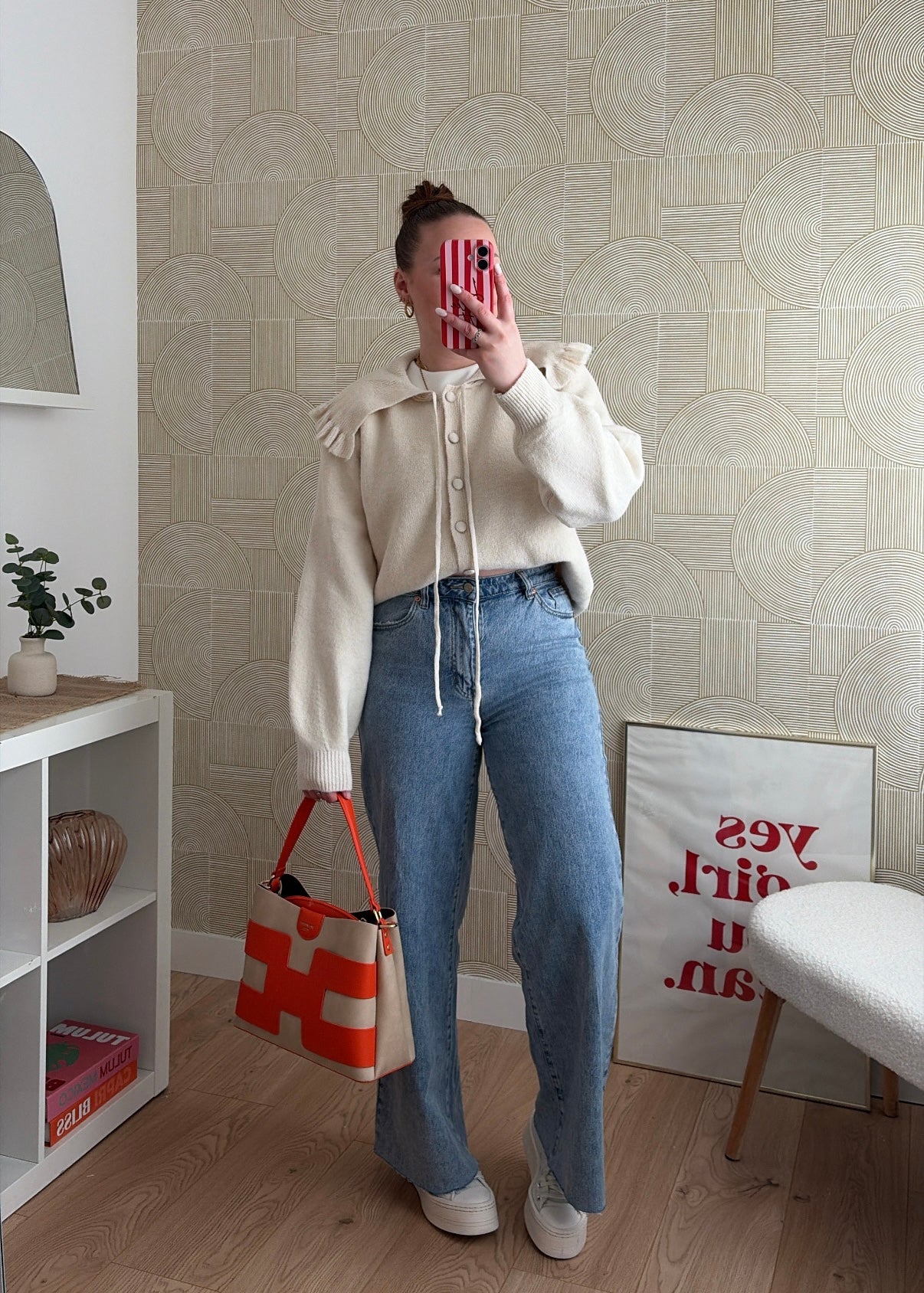 Gilet maille écru - CLAUDIA