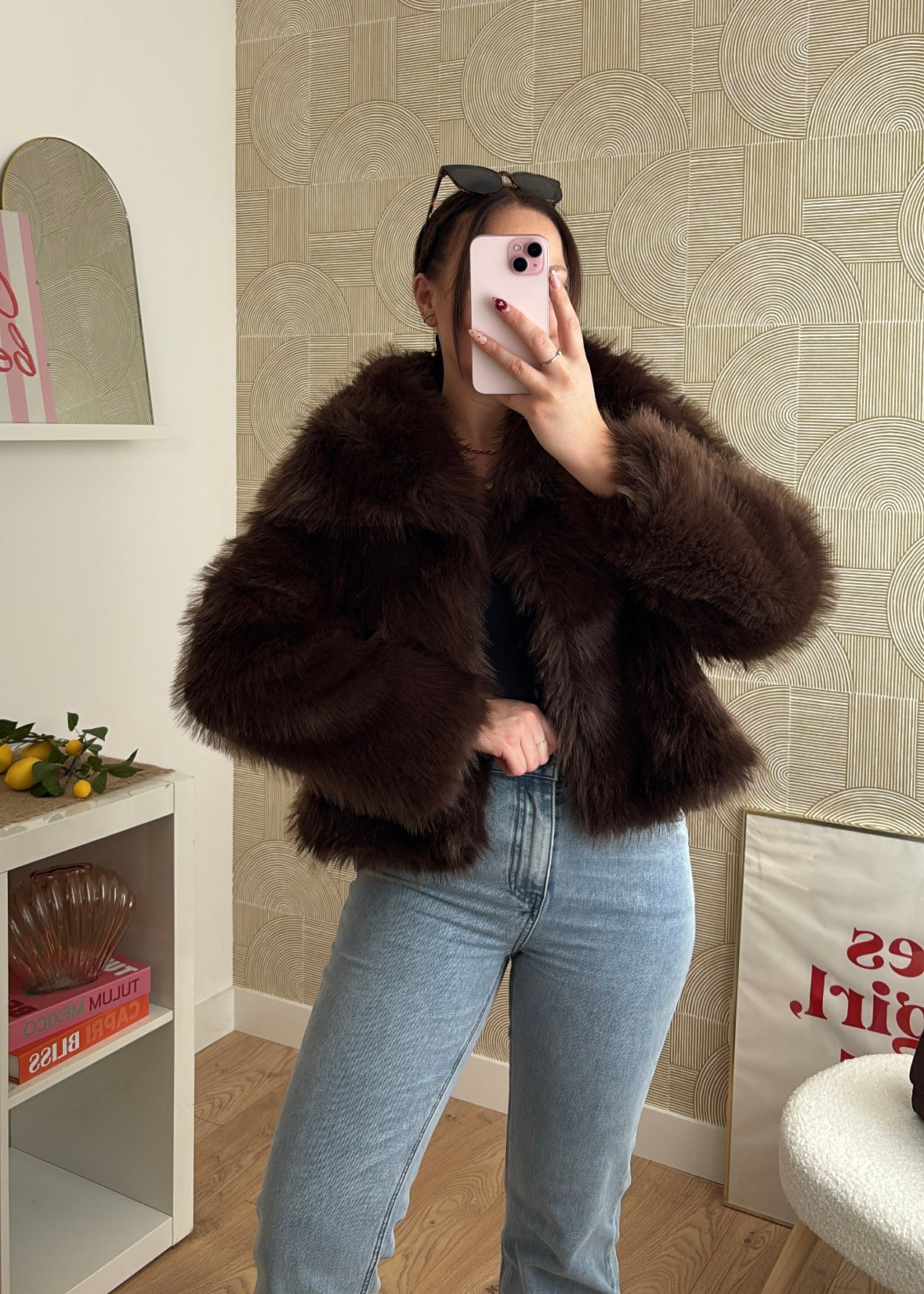 Veste fausse fourrure - ISMA