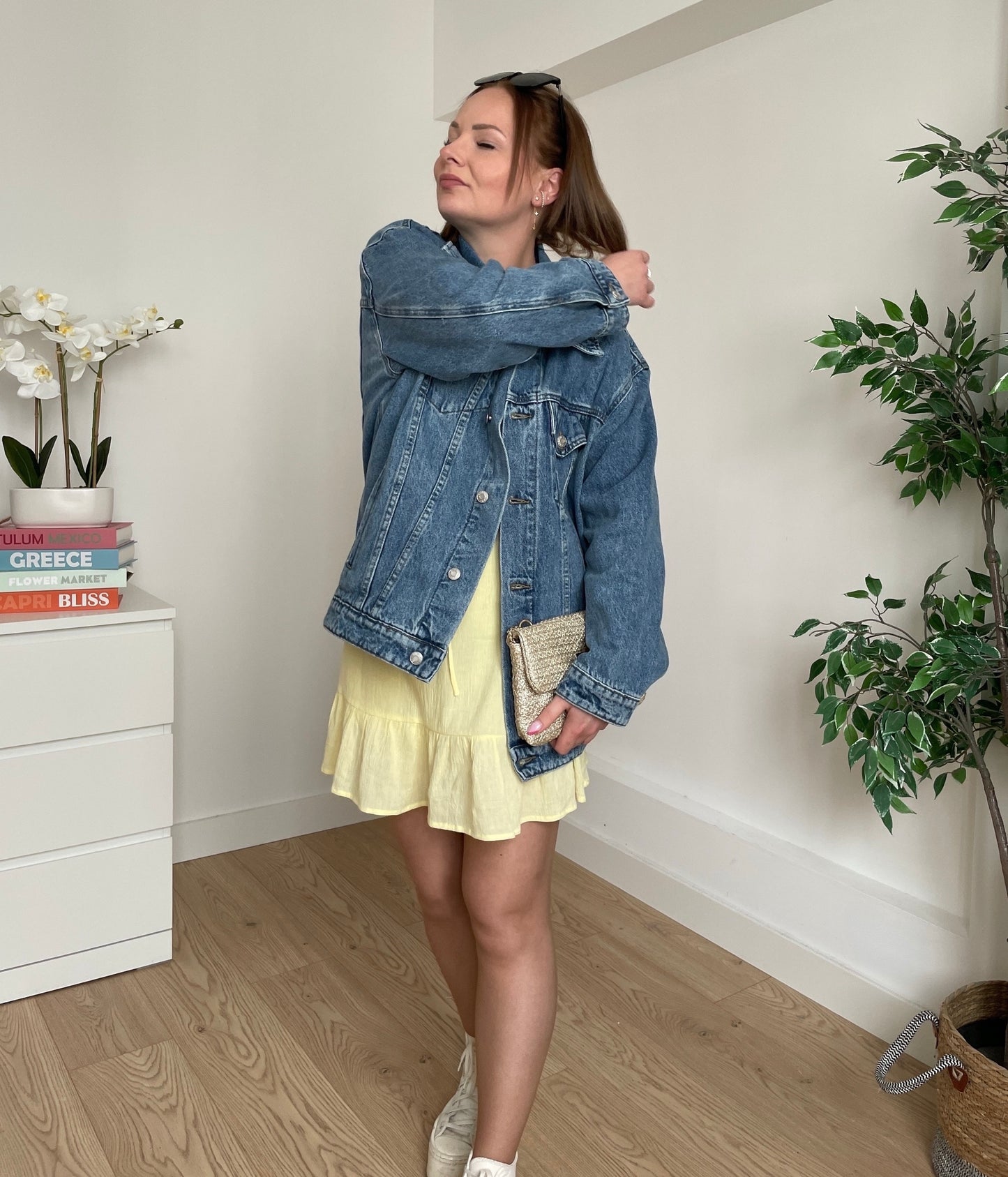 Veste en jean oversize EMY