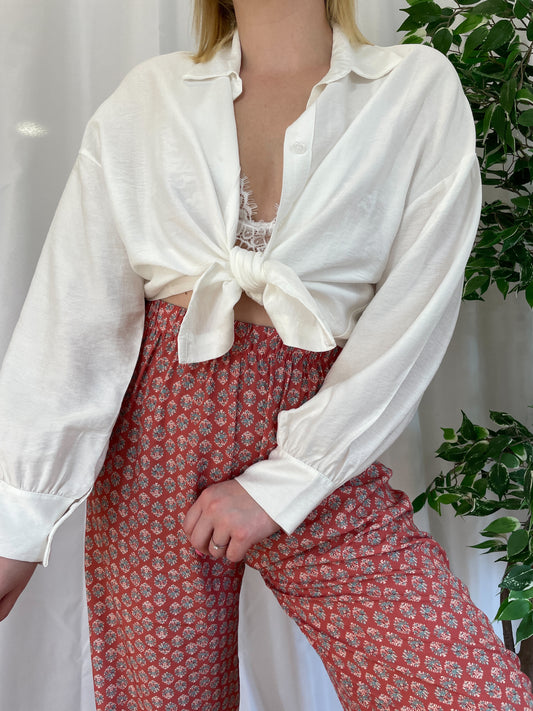 Pantalon fluide rouille - HIBIS