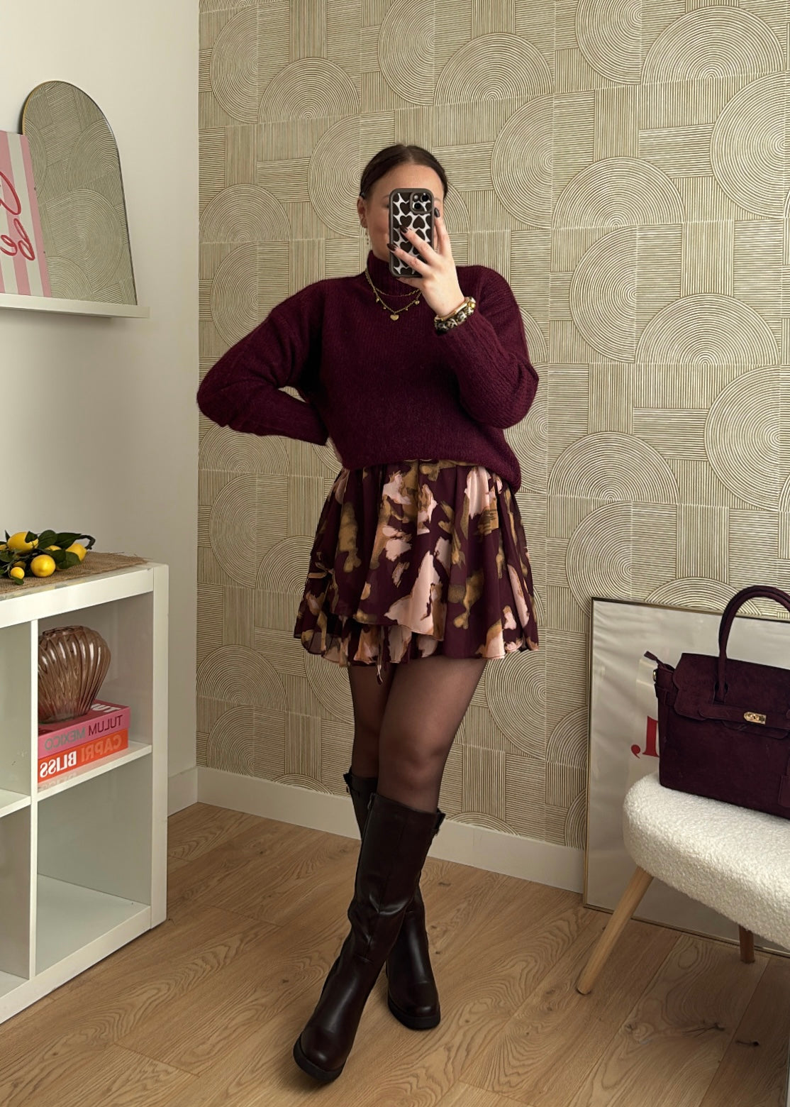 Pull burgundy - HELPA