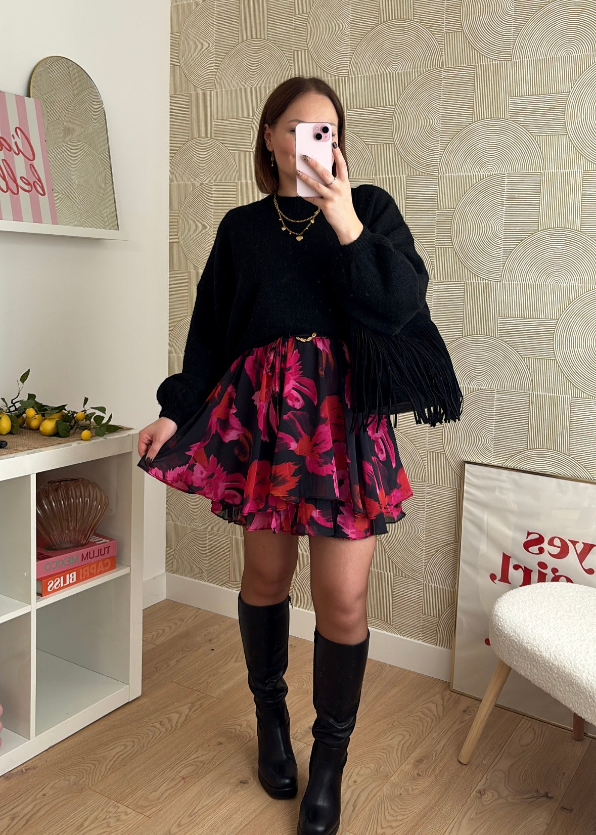 Robe à motif - NORIE