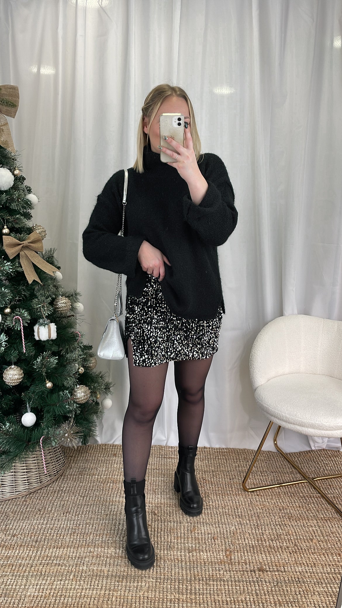 Jupe à sequins UMBER