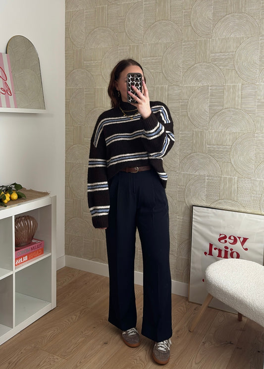 Pull col montant - VINTAGE