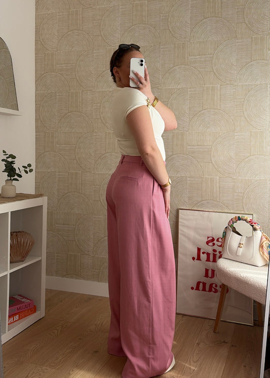 Pantalon rose - AMPLE
