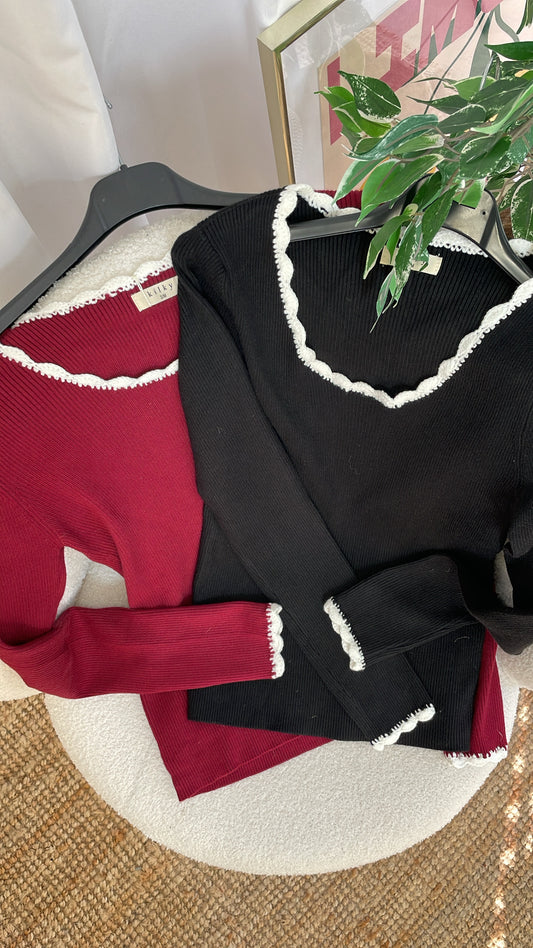 Tops côtelés DOUSHKA