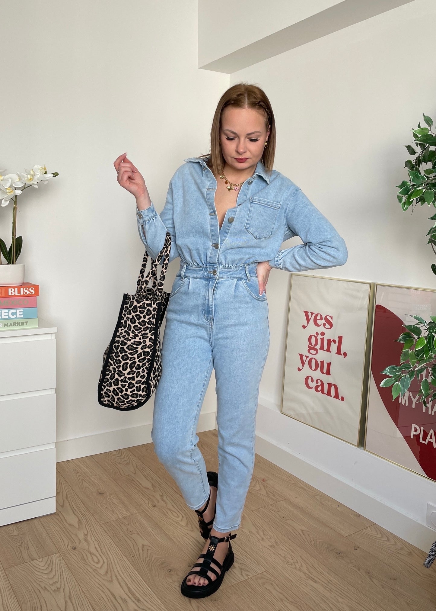 Combinaison en jean LAURA
