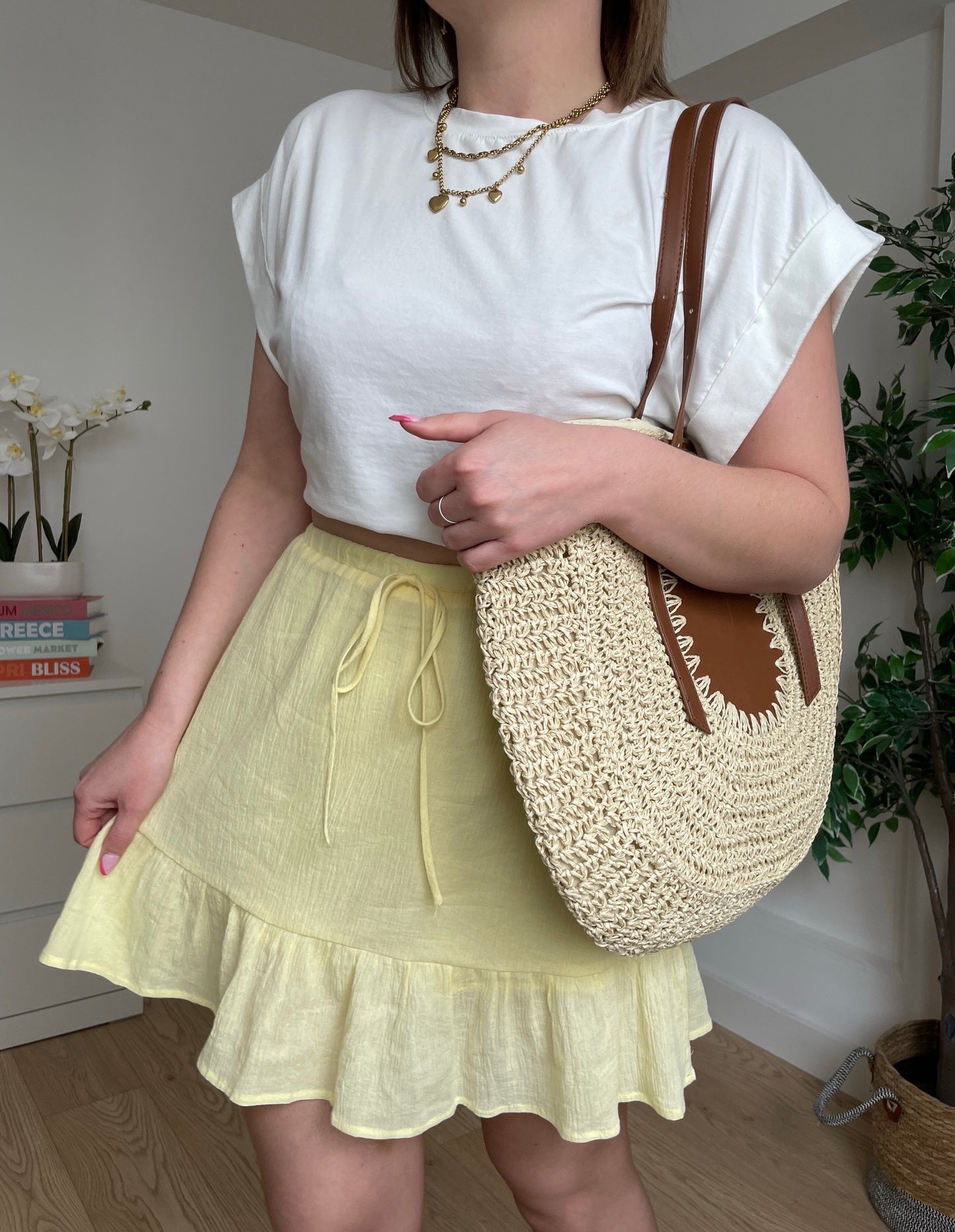 Tee-shirt blanc MADELAINE