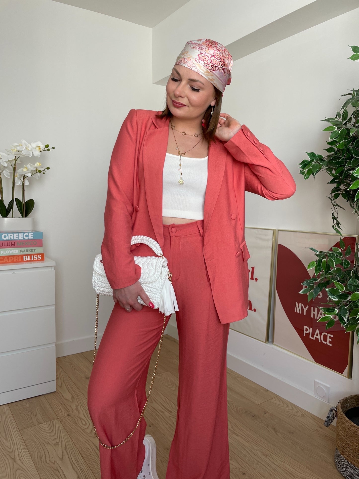 Blazer terracota LYDIA