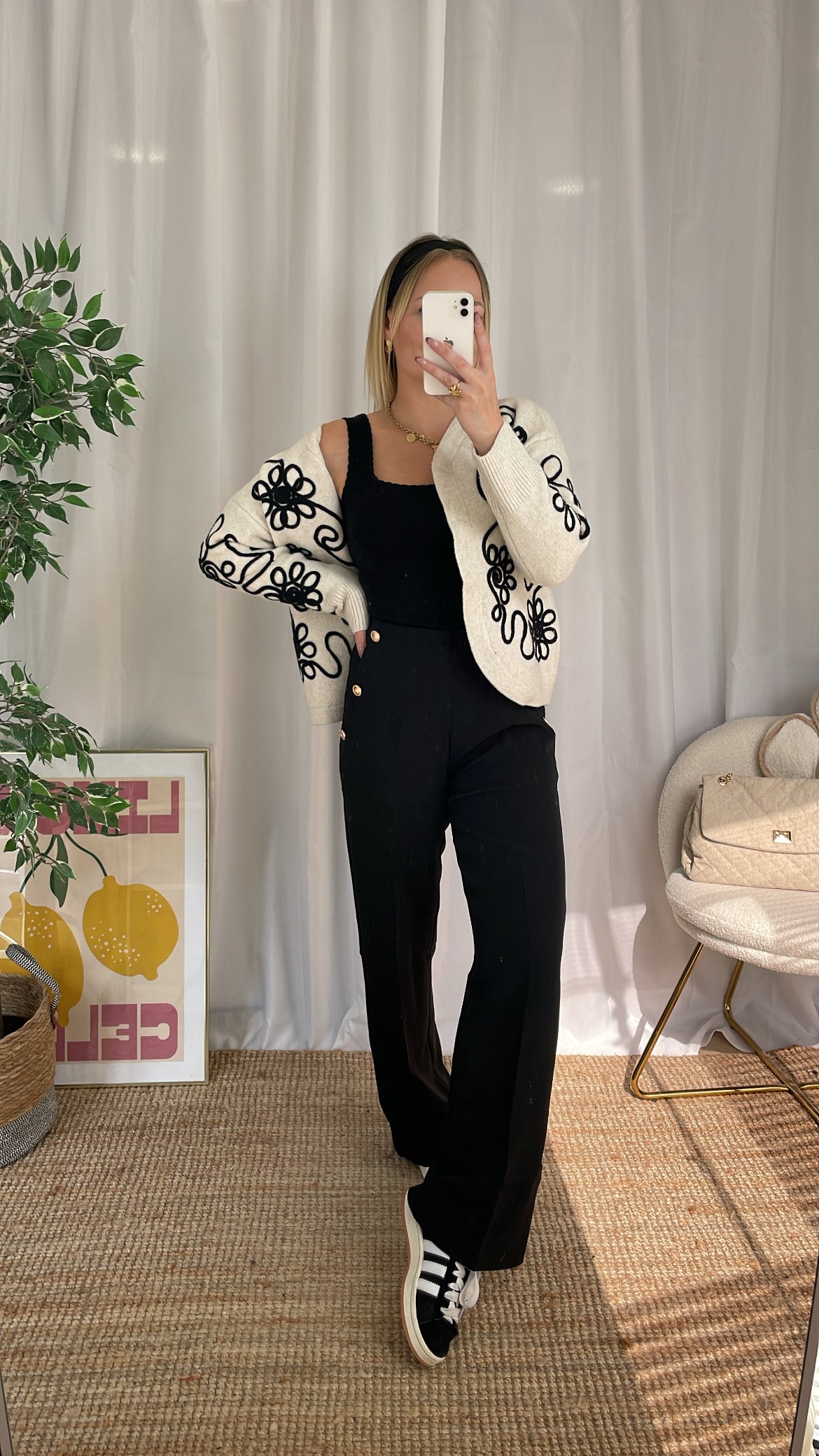 Pantalon droit NACCA (taché)