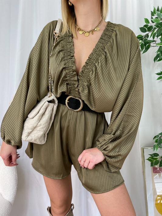 Combinaison kaki ANAELLA