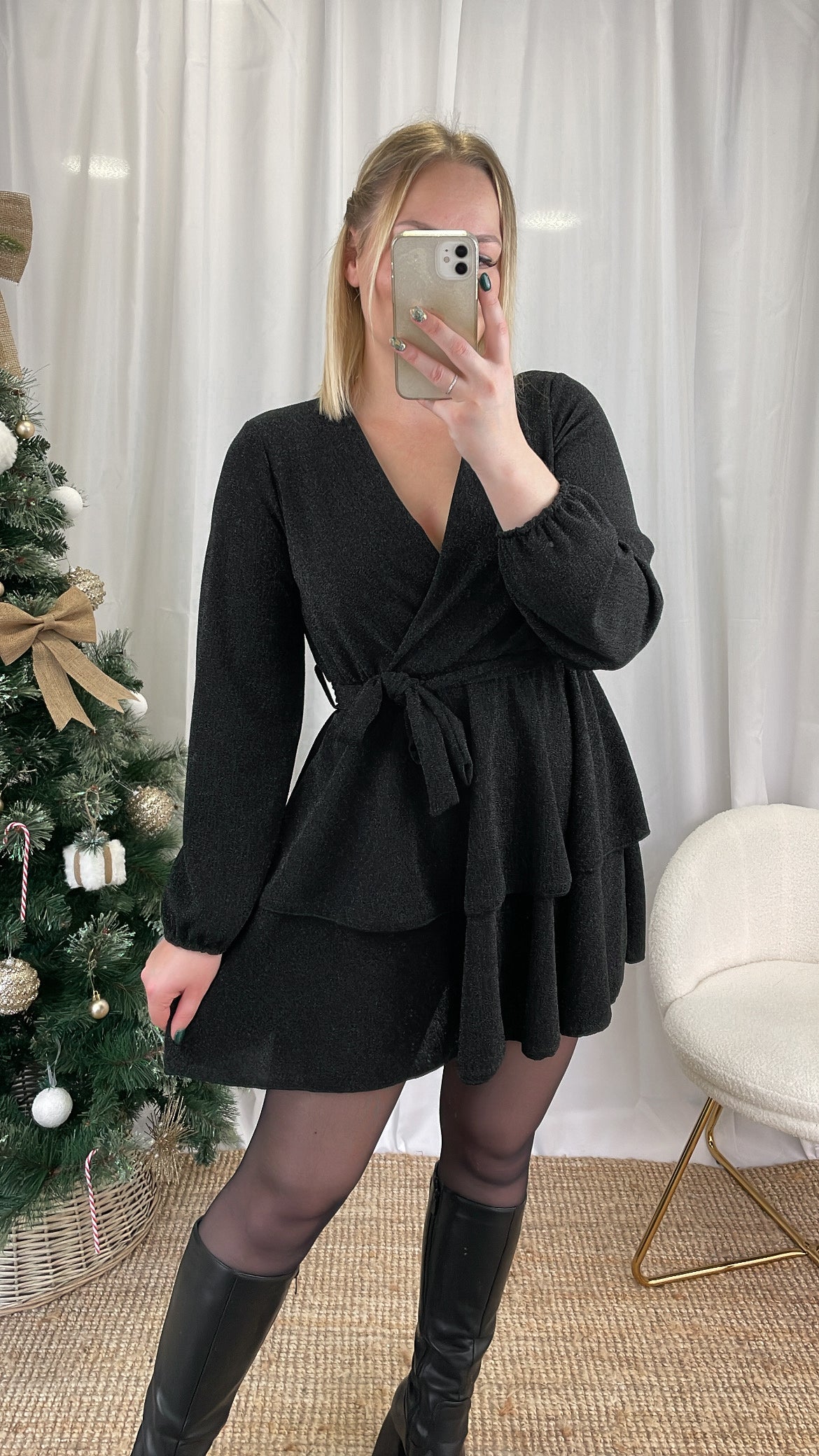Robe noire ABIGAIL