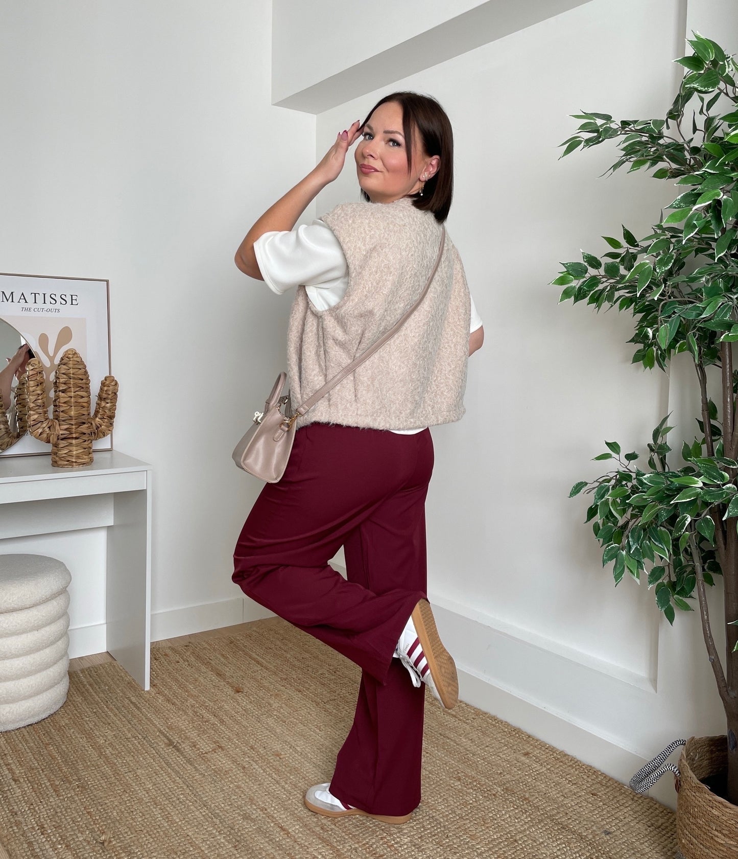 Pantalon burgundy - PHARELL