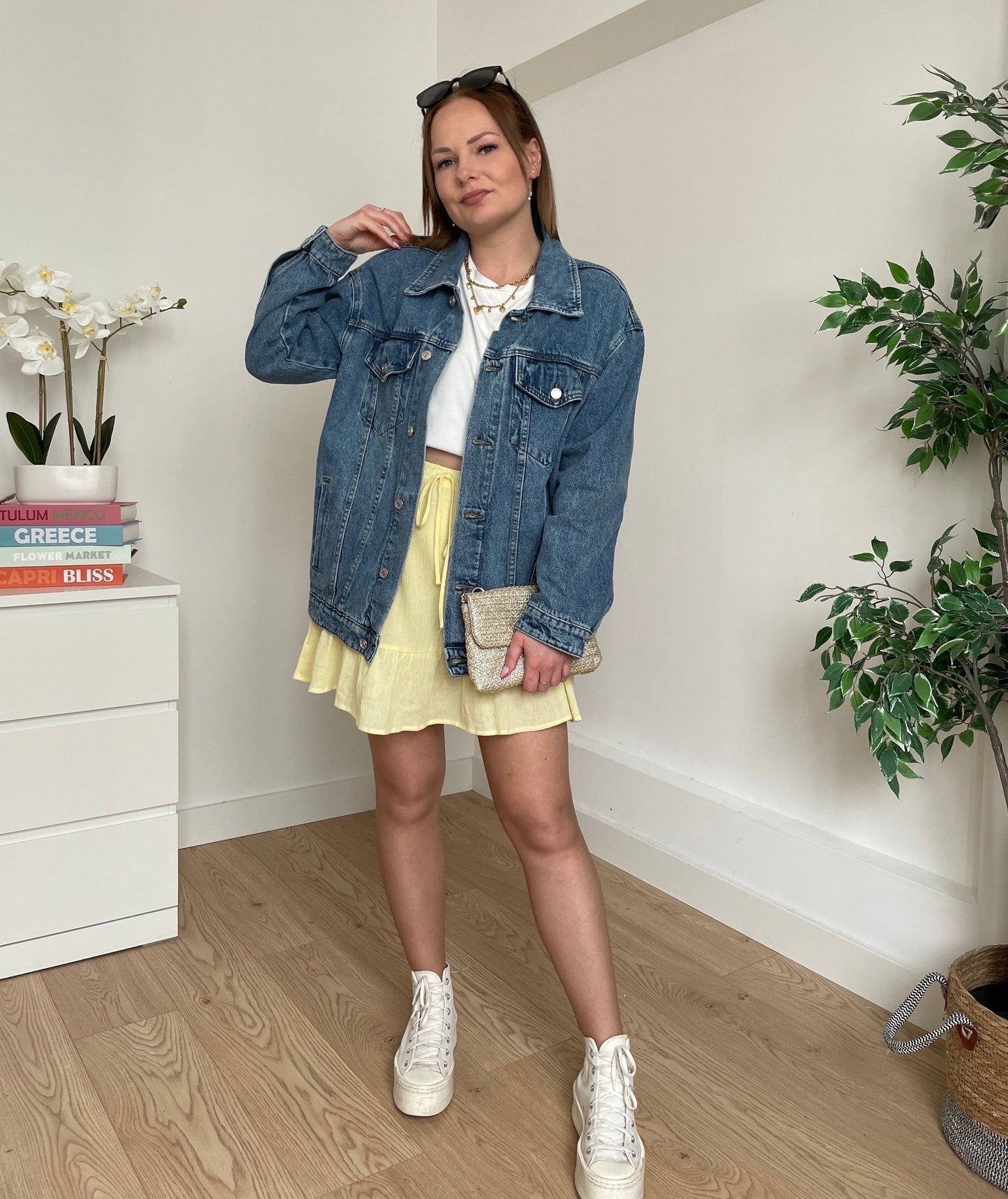 Veste en jean oversize EMY